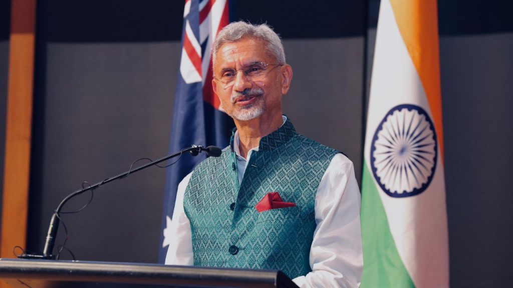 External Affairs Minister S Jaishankar