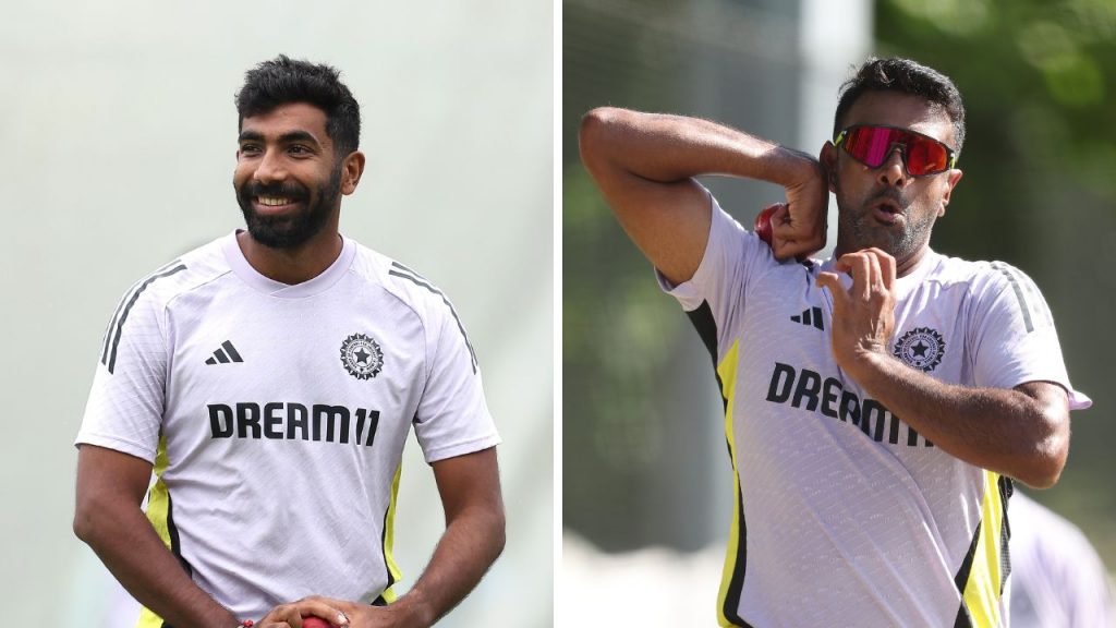 Jasprit Bumrah and Ashwin