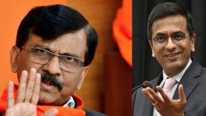 DY Chandrachud on Sanjay Raut