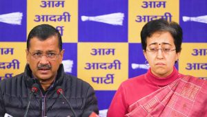 Arvind Kejriwal and Atishi