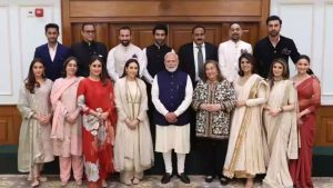 Kapoor Family with PM Modi