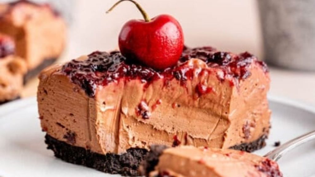 No-Bake Chocolate cheery Cheesecake