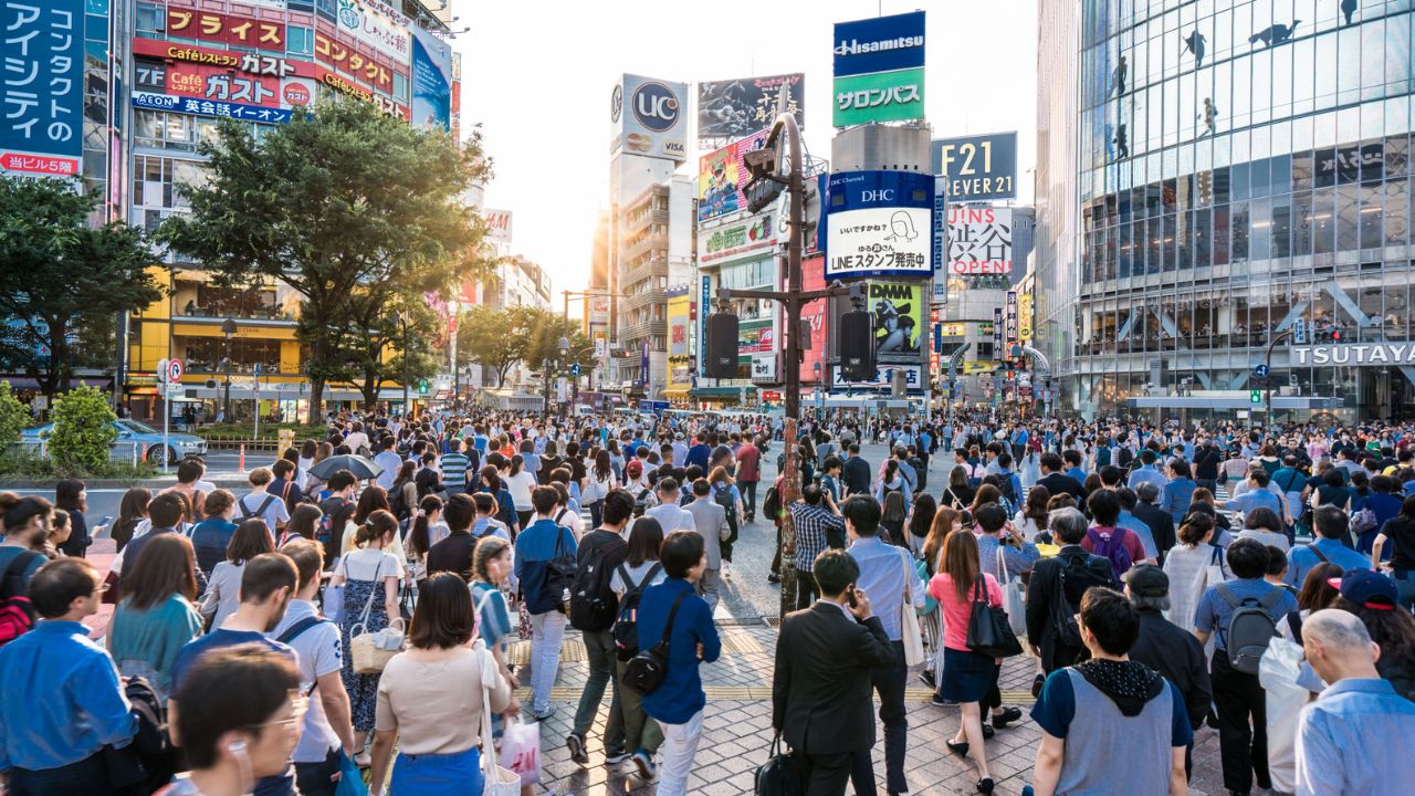 Population in Japan