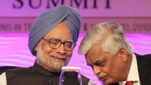 Sanjay baru and manmohan singh