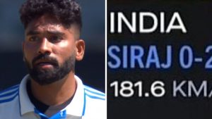 Mohammed Siraj