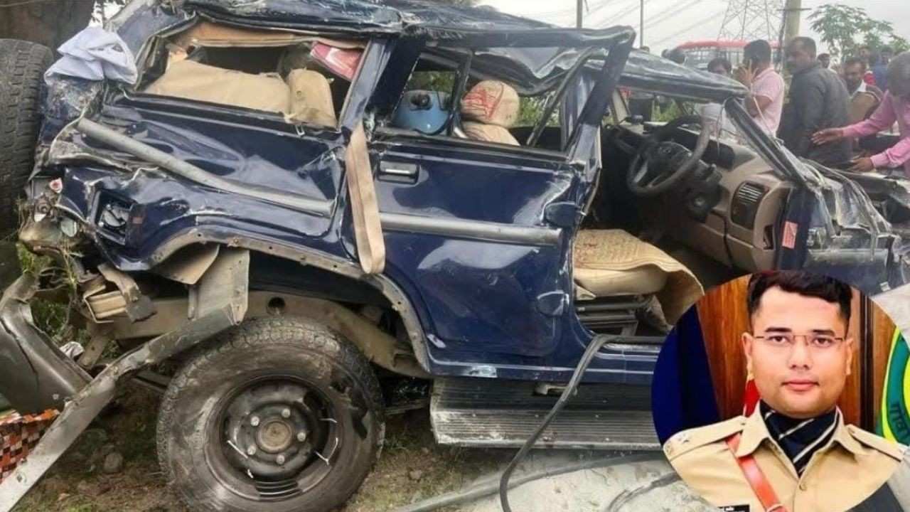 Madhya Pradesh IPS officer Harshvardhan Singh died in a road accident in Hassan, Karnataka