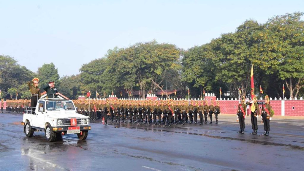 2 thousand 611 Agniveers passed out from Jabalpur Military Training Center