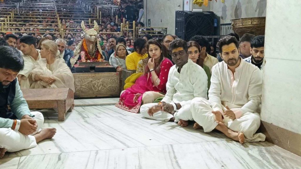 The star cast of the film Baby John visited Baba Mahakal