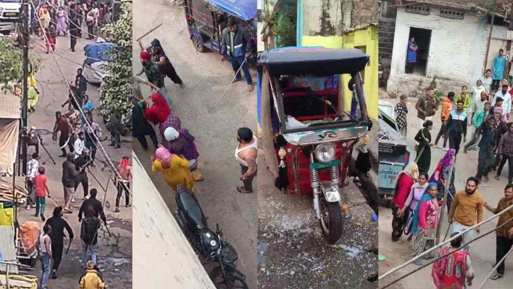 Fight and stone pelting between two parties in Jahangirabad, Bhopal