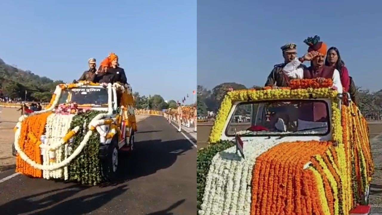 Deputy CM Rajendra Shukla hoisted the flag in Rewa