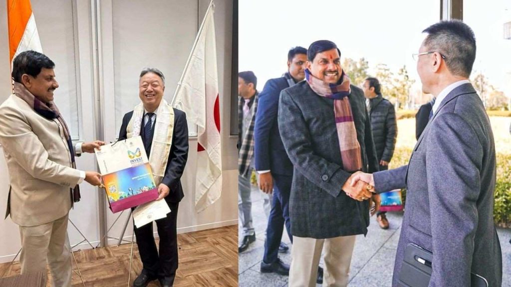 CM Mohan Yadav held discussions with investors in Kobe and Osaka