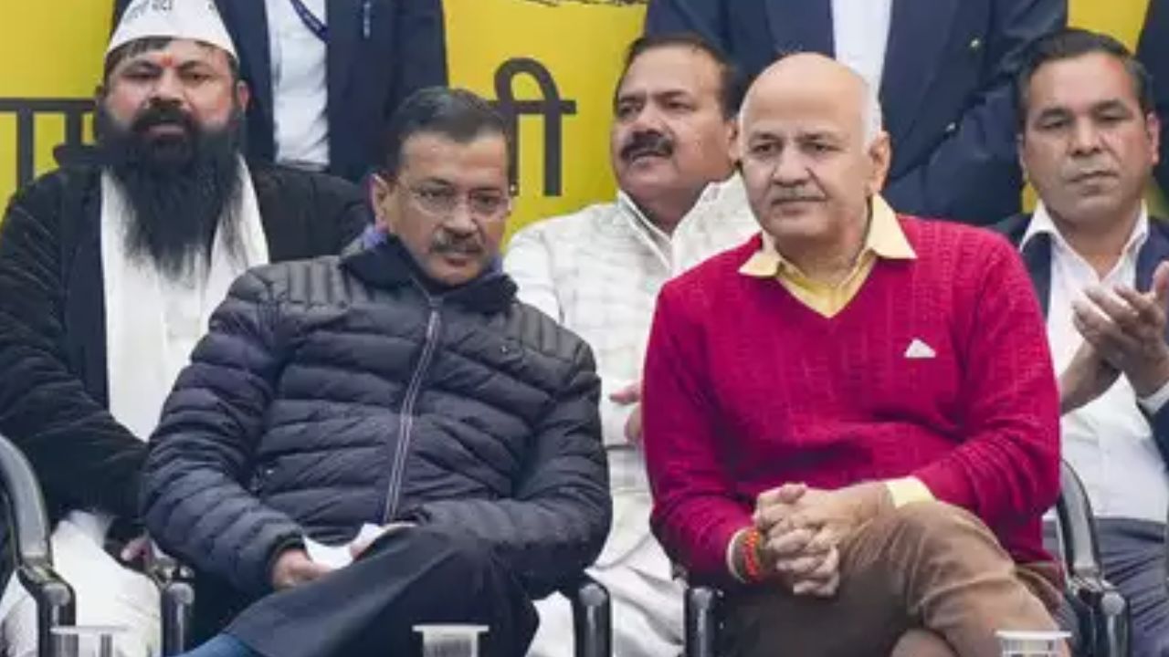 Arvind Kejriwal and Manish Sisodia