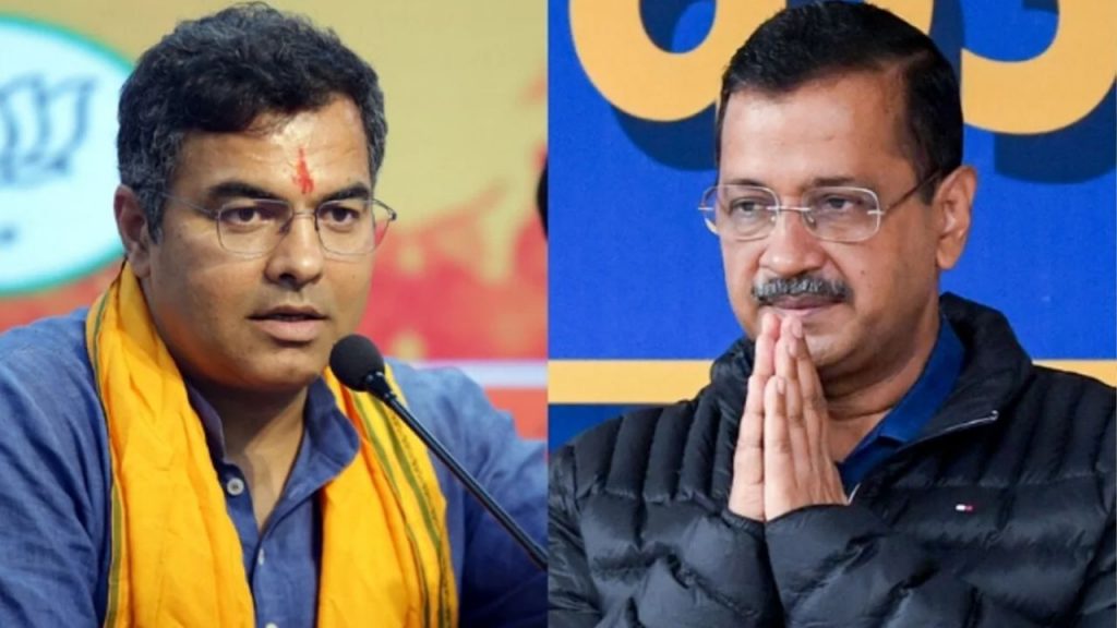 Parvesh Verma and Arvind Kejriwal