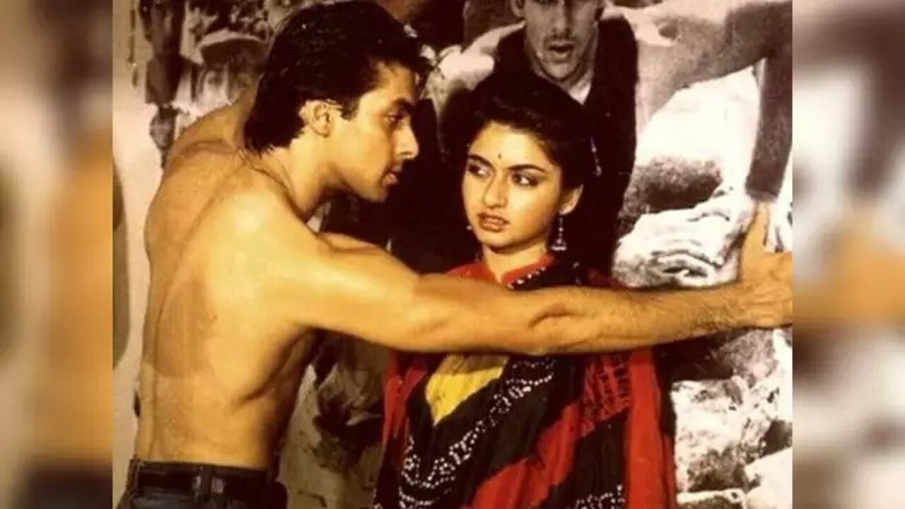 Salman Khan Flirt Bhagyashree