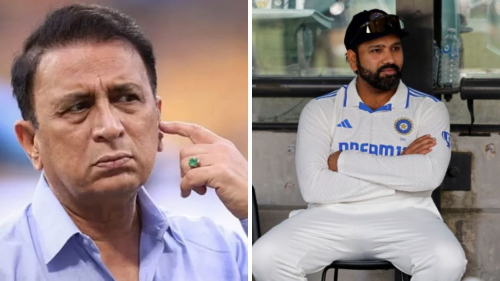 Sunil Gavaskar And Rohit Sharma