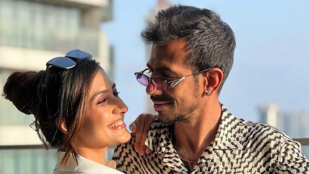 Yuzvendra Chahal and Dhanashree Verma