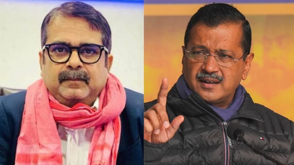 अरविंद केजरीवाल और अवध ओझा