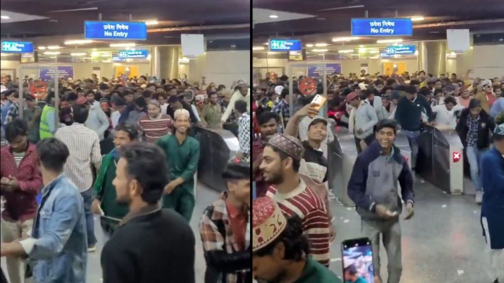 Delhi Metro Viral Video