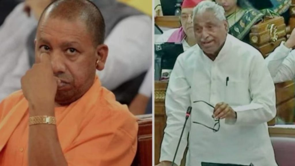 सीएम योगी और माता प्रसाद पांडेय