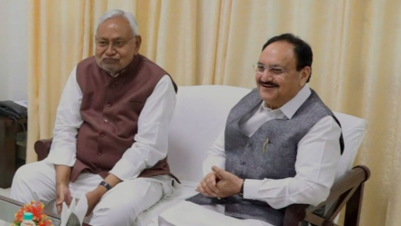 Nitish Kumar, JP Nadda