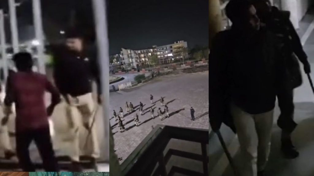 Dispute between students in MANIT; Several students injured in police lathicharge