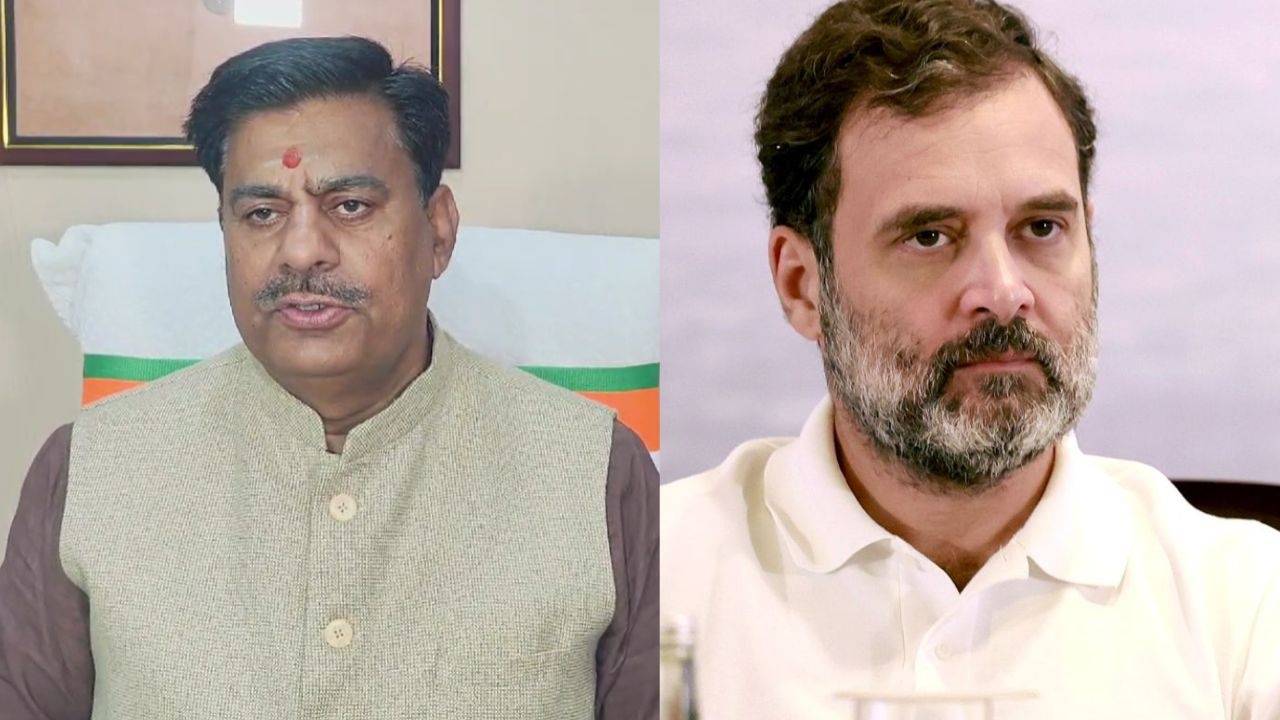 BJP MLA Rameshwar Sharma called Rahul Gandhi chunavi Hindu