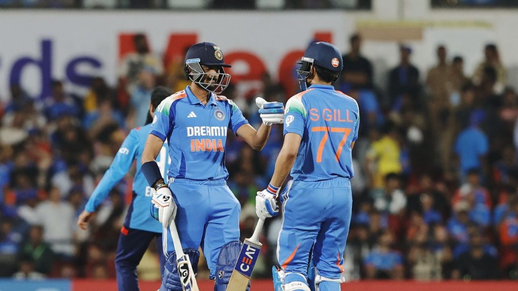 Axar Patel and Shubman Gill