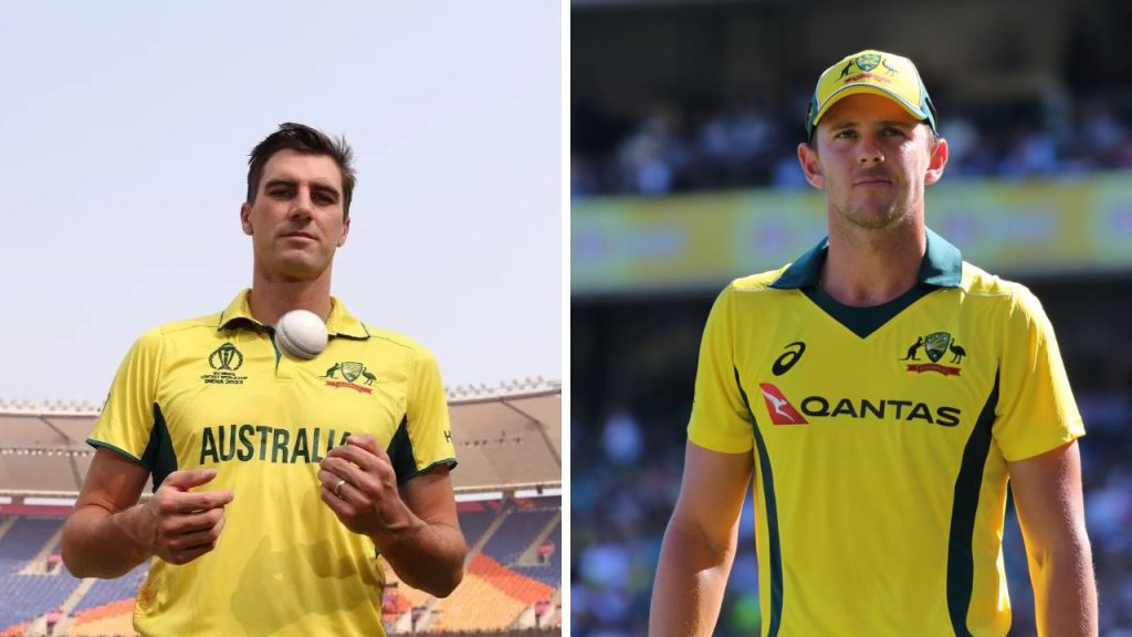 Pat Cummins and Jose Hazalwood