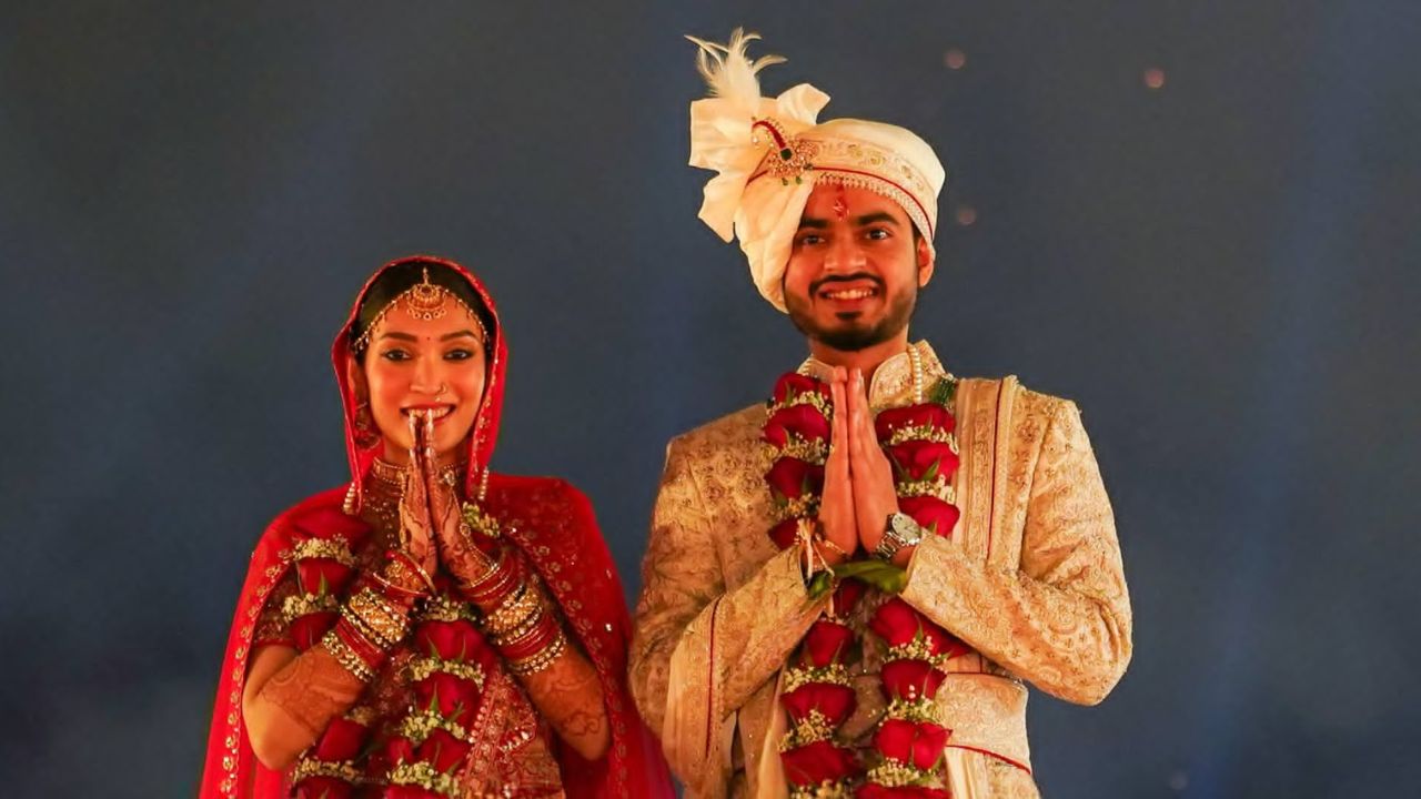 Shivraj Singh Chouhan's son Kunal got married to Riddhi Jain