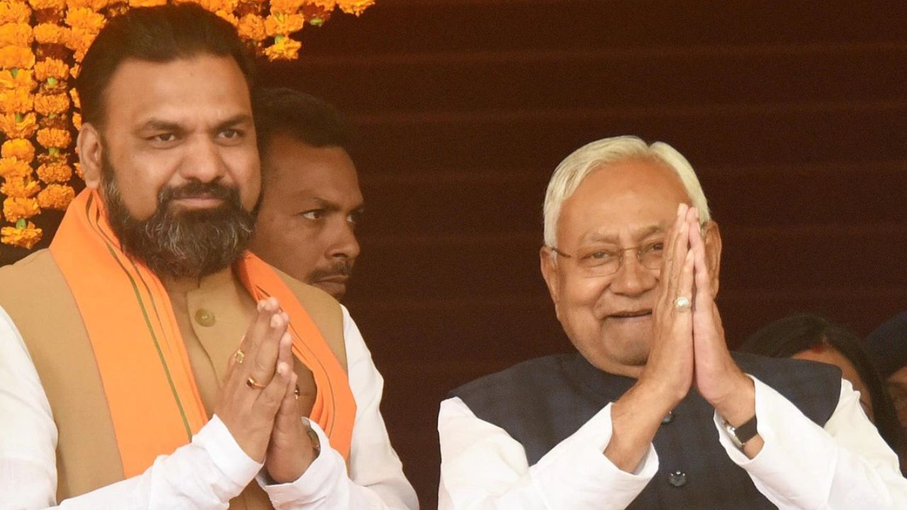 Nitish Kumar and Samrat Choudhary