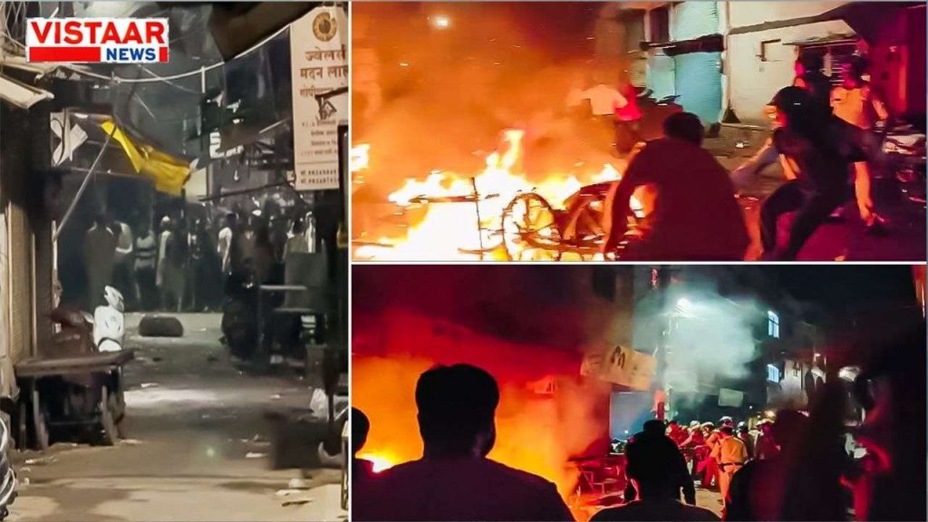 Violent clashes after celebrations of India's victory In Indore.