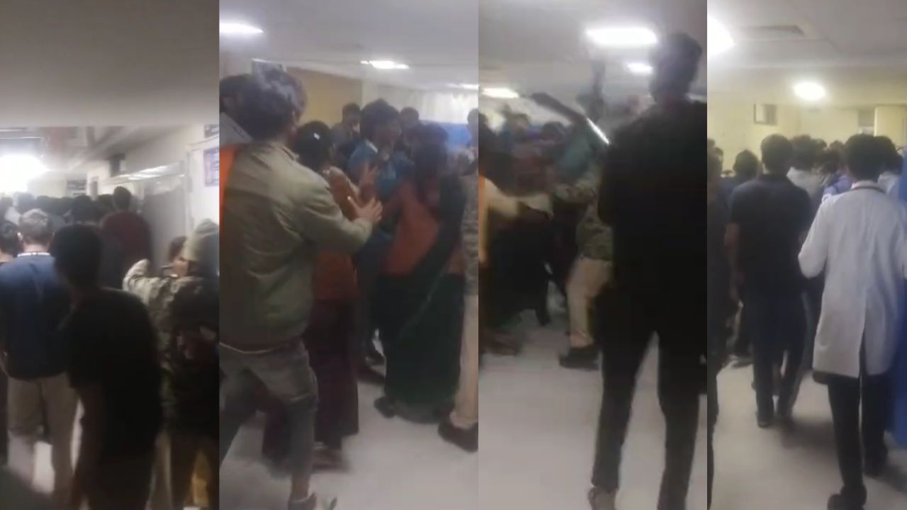 Attack on doctors in Hamidia hospital