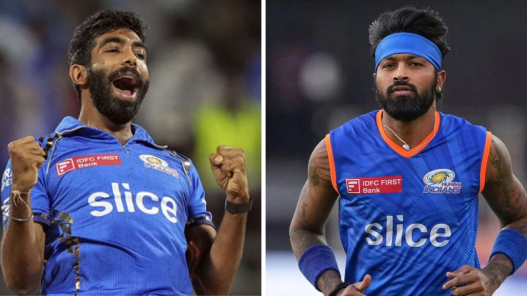 Jasprit Bumrah and Hardik Pandya