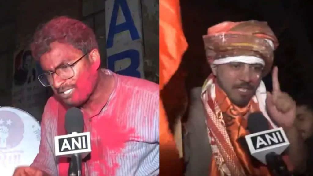 Nitish Kumar and Vaibhav Meena