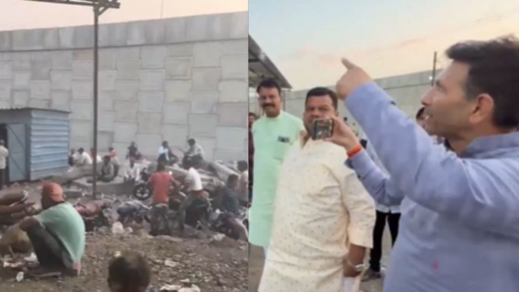 Jeetu Patwari shared a video of people drinking alcohol openly.