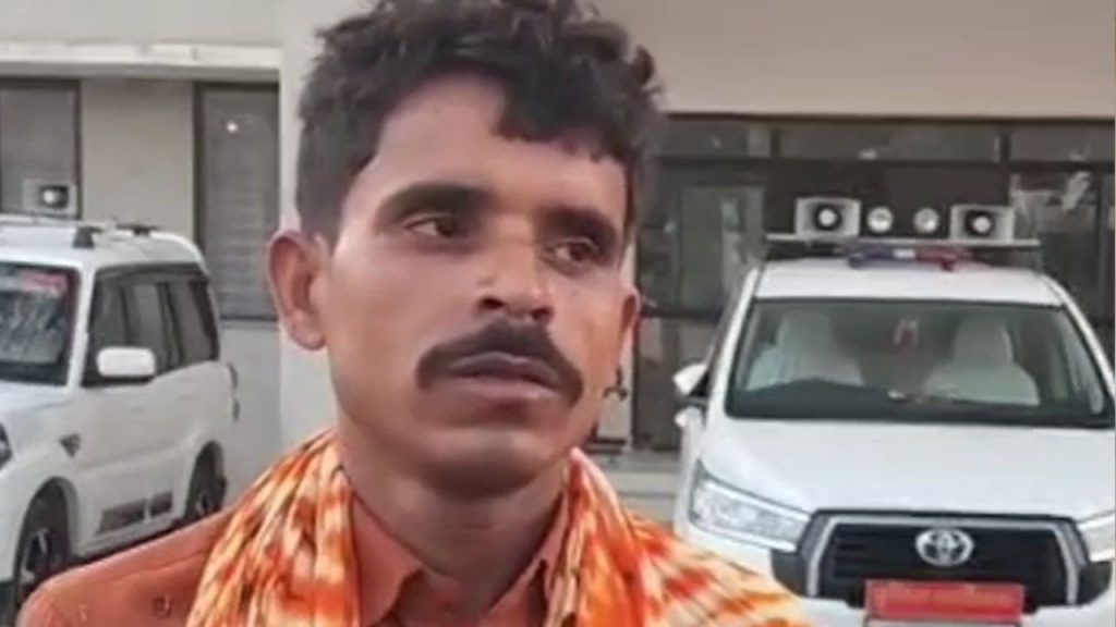 Being harassed by his wife, the husband complained to the SP office.