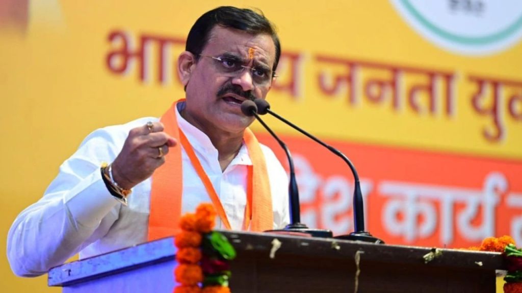 MP BJP state president VD Sharma.