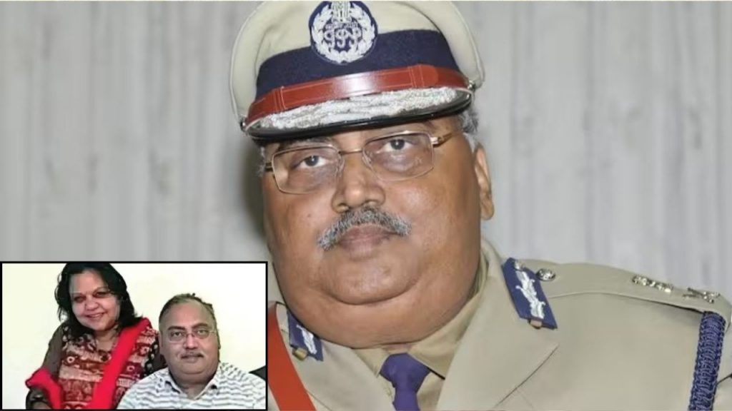 Former DGP Om Prakash and his wife Pallavi.