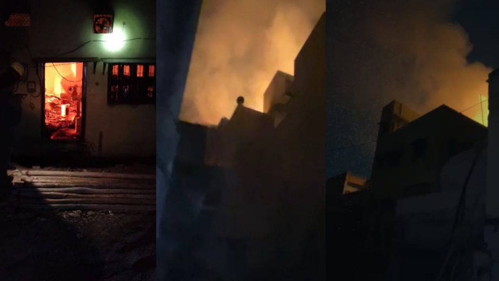 Two firefighters injured in blast of 5 LPG cylinders in Gwalior