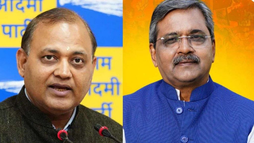 Somnath Bharti and Satish Upadhyay