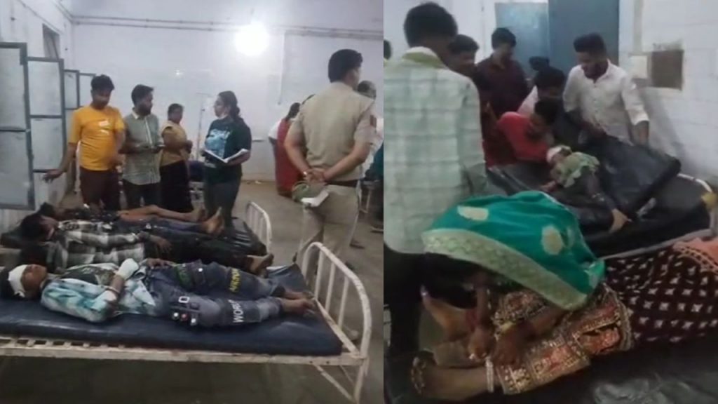 All the injured have been admitted to the hospital.