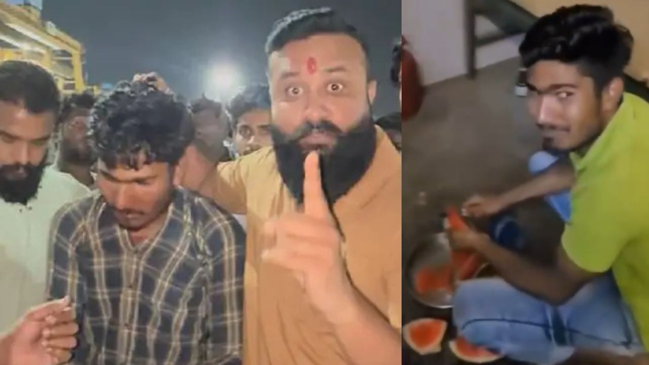 After raising the slogan of Pakistan Zindabad, the Karni Sena beat up the accused youth.