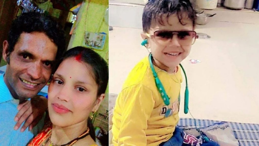 After poisoning his 4-year old son, Bablesh himself committed suicide.