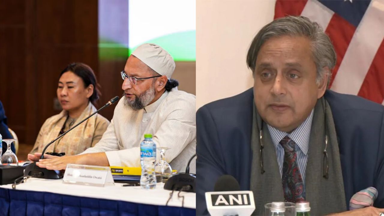 In America, Shashi Tharoor and Asaduddin Owaisi lashed out at Pakistan for terrorism.