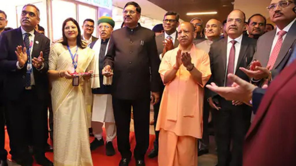 CJI inaugurated multi-level parking and lawyer chambers in Allahabad High Court premises.