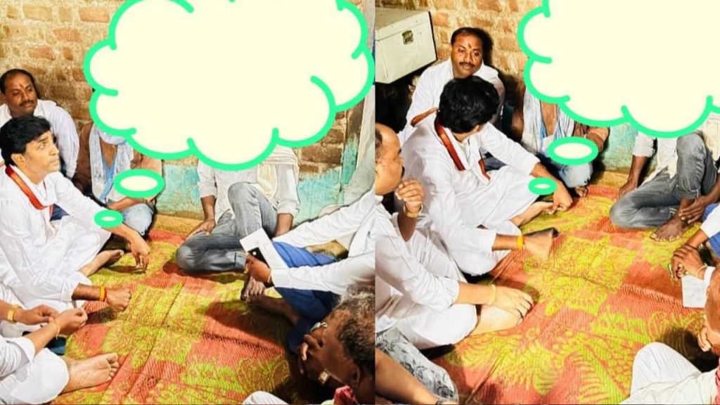 Congress MLA Vikrant Bhuria made Rahul Gandhi talk to the son of the gangrape victim on mobile.