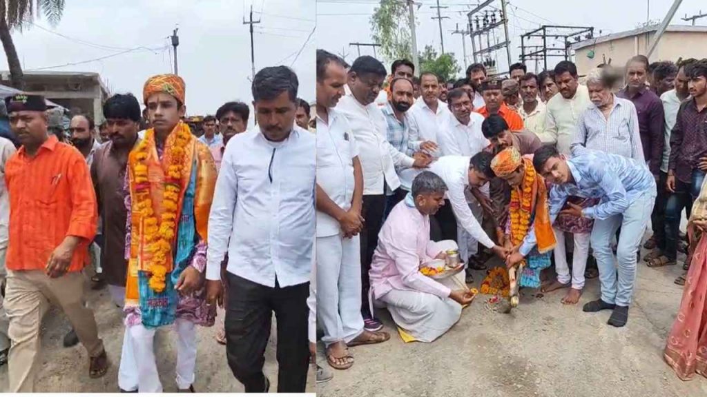 The 12th class topper was made MLA for a day.