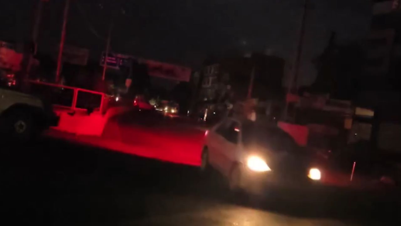 Drones seen in Barmer, city blacked out