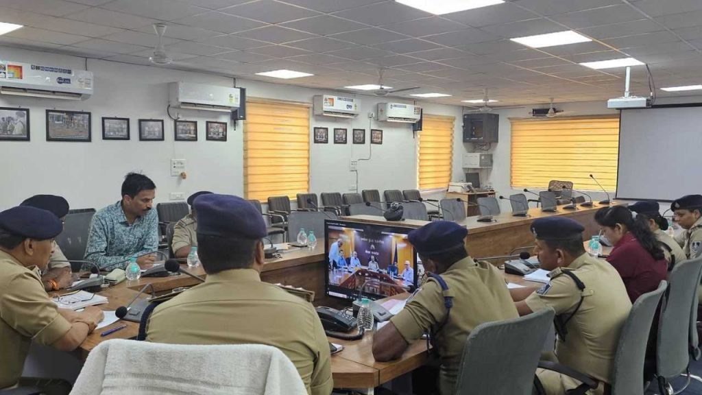 Indore: District police administration held a meeting