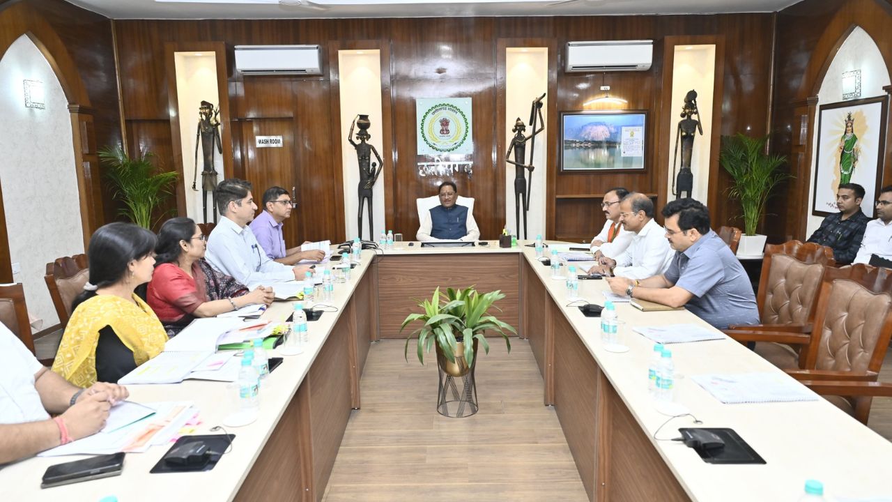 CM Vishnudev Sai held a review meeting of the Health Department